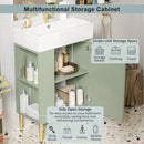 Bathroom Vanity, Combo Cabinet, Bathroom Storage Cabinet, Single Ceramic Sink by Unique Piece Furniture