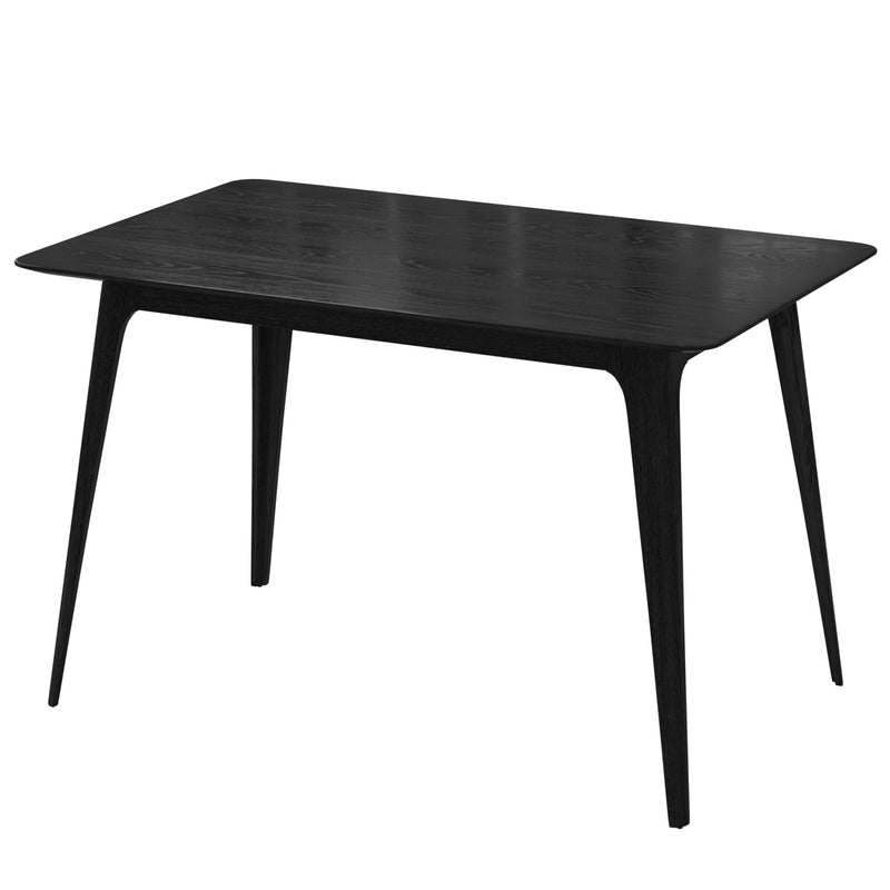 Mid-Century Modern Rubberwood Dining Table, photo 7 of 10