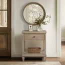 Victoria - Bedside Table With Drawer And Shelf by HouseOfZazla