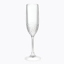 Tritan Lexington - Unbreakable Plastic Champagne Flutes, Durable Glass Alternative (Set of 4), 6Oz - Clear by HouseOfZazla