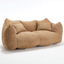 Comfortable Dual Beanbag Chair With High Resilience Foam Core For 2 People by HouseOfZazla