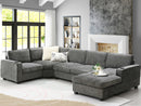 117.5" U-Shaped Sectional Sofa