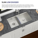 Double Bowl Undermount Kitchen Sink