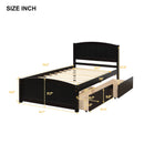 Platform Bed & Headboard, Footboard And Wood Slat Support by HouseOfZazla