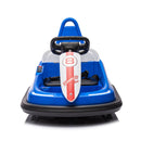 6V Kids Ride on Electric Go Kart Bumper Car W/Parents Remote Control,Three Speed Adjustable,LED Lights,Horn,Bluetooth,Player&360Spin,Vehicle body with Anti-collision padding for 18m+.