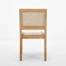 Farmhouse Rattan Dining Chairs Set of 2 by HouseOfZazla