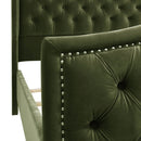 Marcella - Upholstered Shelter Headboard Bed Set by Unique Piece Furniture