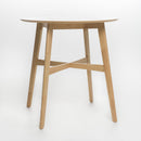 Wood Counter Height Round Dining Table