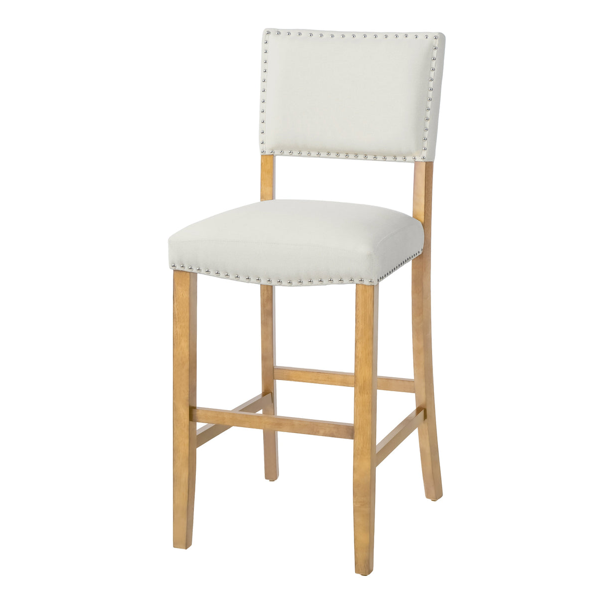 Barstools With Rivet Decoration - Set of 2, photo 4 of 10