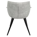 Wrangler - Industrial Chair (Set of 2) - Light Gray by HouseOfZazla