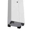 Attica Broom Cabinet Double-Door Design with Inner Shelves and Side Hangers by HouseOfZazla
