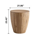 Vintage Style Barrel Coffee Table With Storage by HouseOfZazla
