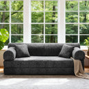 Modern 2 Tone Fabric Convertible Sleeper Sofa Bed by HouseOfZazla