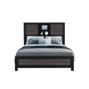 Soluto - Bed With Bookcase Headboard by HouseOfZazla