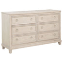 Pembroke 4-piece Queen Bedroom Set Washed Oak
