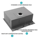 Drop In Kitchen Sink Stainless Steel 16 Gauge