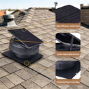 12" Adjustable Solar Roof Vent Fan with Remote Control by HouseOfZazla