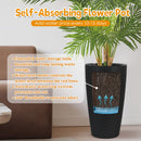 Tall Planters Set With Water Level Monitor And Auto Watering