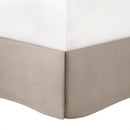 7 Piece Tufted Comforter Set Taupe California King