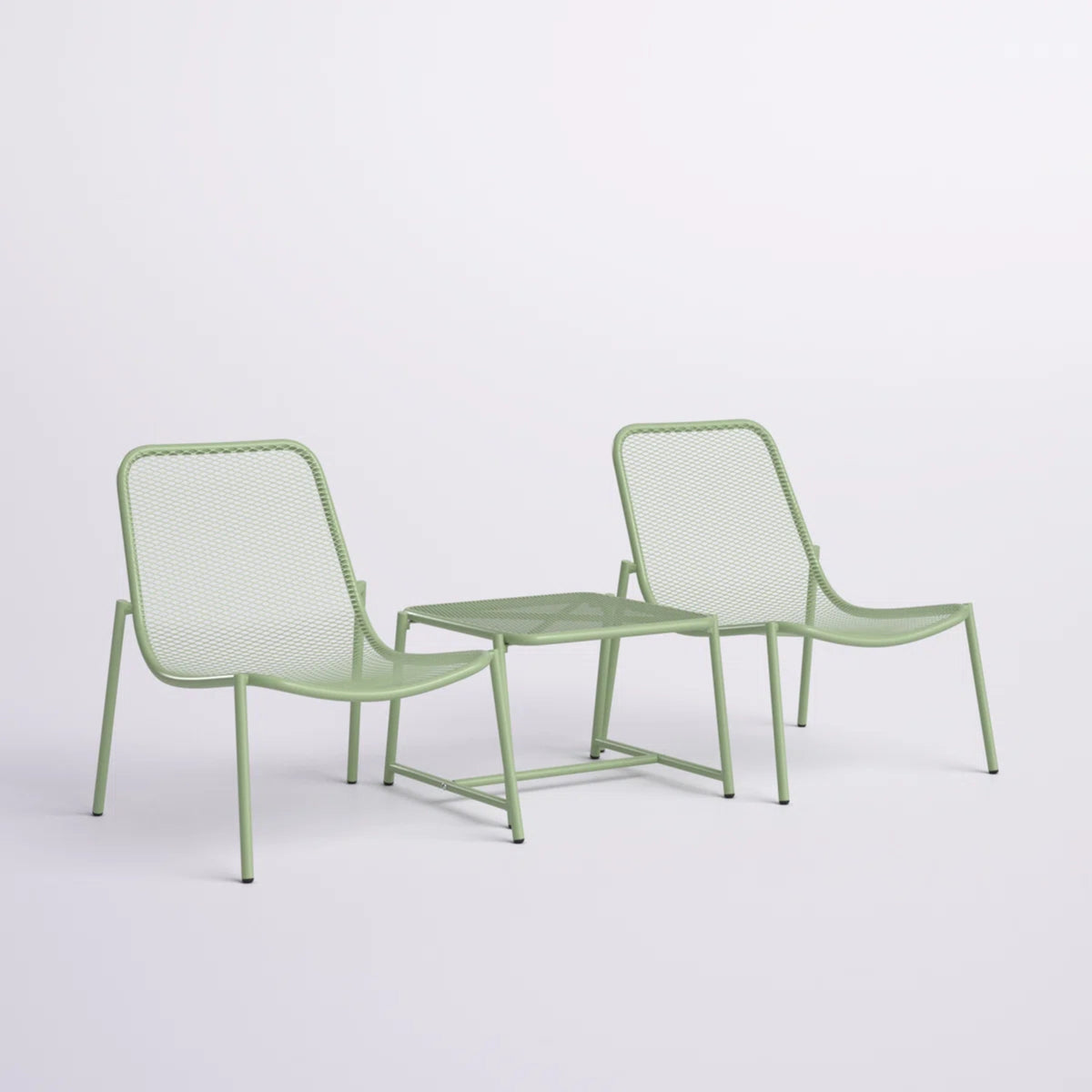 Kincaid Outdoor 3-Piece Conversation Set with Iron Frame, photo 8 of 10
