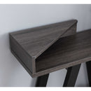 Contemporary Console Table With Two Shelves by Unique Piece Furniture