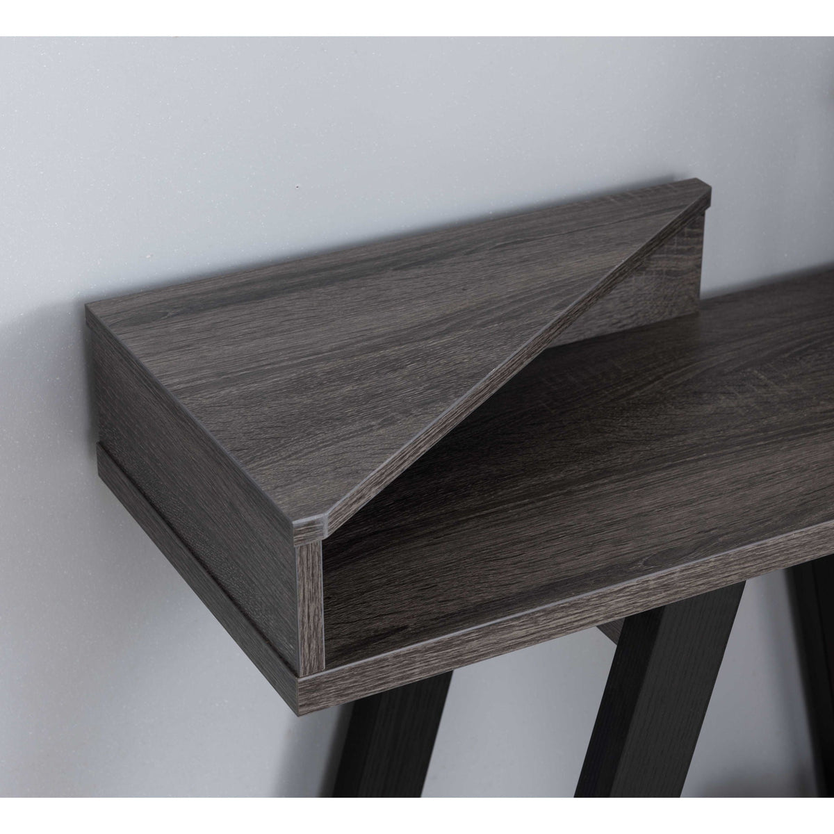 Contemporary Console Table With Two Shelves, photo 5 of 8