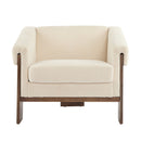 Sierra - Vintage Modern Accent Chair With Deep Cushions And Wide Armrests by HouseOfZazla