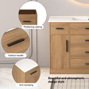 Bathroom Vanity With Abundant Storage 2 Soft Close Doors And 6 Drawers by HouseOfZazla