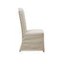 Dining Chair With Skirts (Set of 2) - Beige
