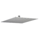 Ultra Thin Square Rainfall Shower Head Stainless Steel, Wall Or Ceiling Mount by HouseOfZazla