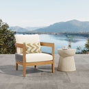 Porto - Outdoor Club Chair - Teak / Beige by HouseOfZazla