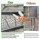 Thickened Chicken Coop For Outdoor - Black / Silver by HouseOfZazla