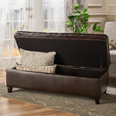 Juliana Storage Ottoman With Birch Legs by HouseOfZazla