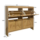 Farmhouse Style Shoe Cabinet