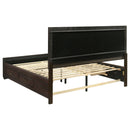 Kauffman 4-piece California King Bedroom Set Dark Cocoa