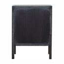 Nightstand, 3 Drawer - Black by HouseOfZazla