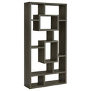 10 Shelf Open Back Bookcase