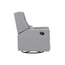 Pronto - Swivel Glider Recliner With Pillow by HouseOfZazla