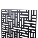 Decorative Freestanding Metal Privacy Screen For Indoor & Outdoor Use