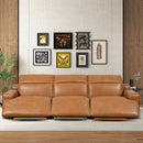 Urbana - Triple Power Recliner Sofa - Tan by Unique Piece Furniture