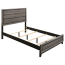 Watson Five-piece Full Bedroom Set Grey Oak