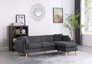 Brayden - Fabric Sectional Sofa Chaise by HouseOfZazla
