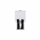 Elegant One Piece Toilet With Tornado Dual Flush, Siphonic S Trap 12", Soft Close Seat, Dual Flush, Ada Height, Glossy - Gloss White by HouseOfZazla
