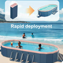 3.0m PVC Folding Pool (Not Inflatable)