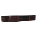 Solid Wood Lunar 2-Drawer Floating Console, 1 Open-slot