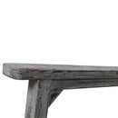 Wooden Oversized Porch Rocker Chair With Wide Seat and Tall Backrest