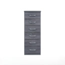 Boston Wood Lingerie Chest Smooth Roller Drawer Glides by Unique Piece Furniture