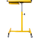 Adjustable Tear Down Work Table With Drawer For Garages, Repair Shops, And Diy, Portable, (4) 2.5" Swivel Casters, 220 Pound Capacity, Rubber Corners, Heavy Duty Steel by HouseOfZazla