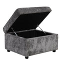 Sectional Sofa Pull-Out Sofa Bed Sleeper With A Storage Ottoman, Three Pillows And Charging Devices For Living Room by HouseOfZazla