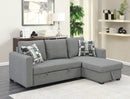 Pensole - Reversible Pop - Up Sleeper Sectional by Unique Piece Furniture